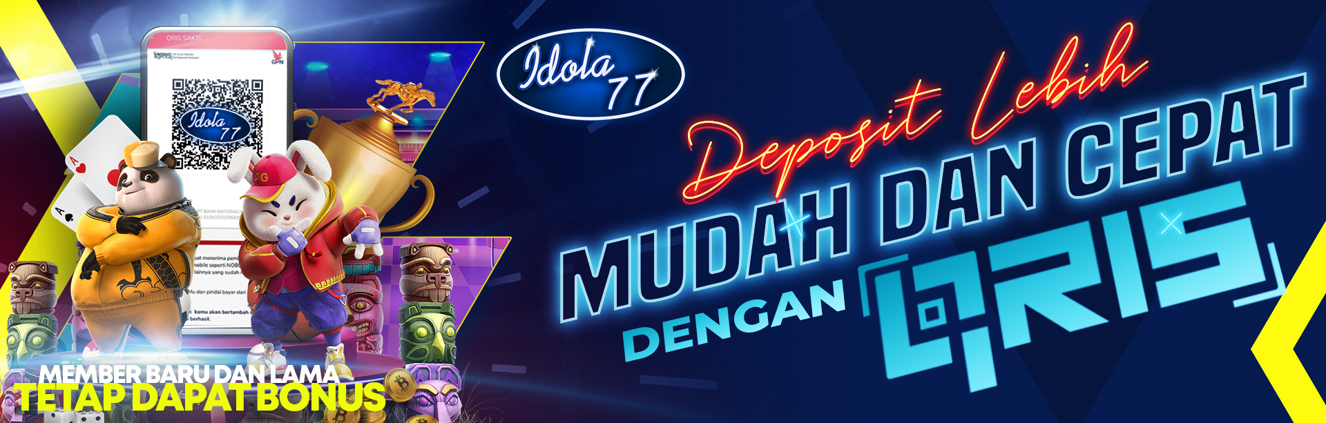 DEPOSIT LEBIH MUDAH DAN CEPAT QRIS	